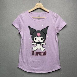 Kuromi Lavender Graphic T-Shirt XL By Hybrid Apparel
